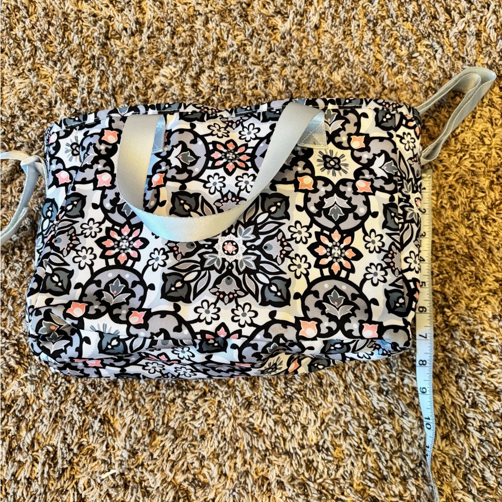 Vera Bradley Black and Pink Floral tote - Picture 2 of 5